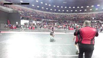 112 lbs Champ. Round 1 - Olivia Hay, Brown Deer Jr Falcons Wrestling Club vs Leilani Poupart, Crandon