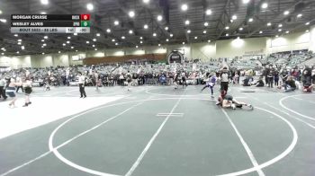 88 lbs Semifinal - Morgan Cruise, Rocklin Rampage vs Wesley Alves, Spring Hills WC