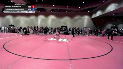 63 lbs Champ. Round 1 - Carter Burneisen, Pennsylvania vs Jackson Caporiccio, New York