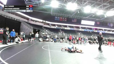 132 lbs Final - Dru Turner, Team LTD vs Mackinzie Brewer, Missouri Blue