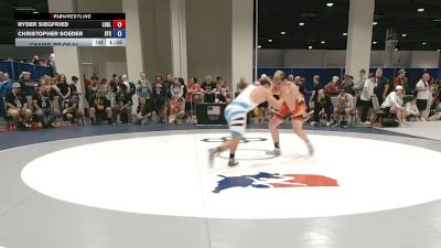 92 kg Champ. Rd Of 64 - Ryder Siegfried, Legends Of Gold Las Vegas vs Christopher Soeder, Seasons Freestyle Club