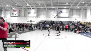 58 lbs Semifinal - Mitchell Bach, Club Not Listed vs Easton Doolen, District 3 Wrestling