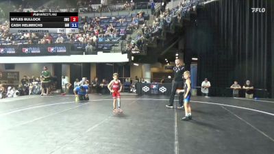 56 lbs Cons. Quarters - Myles Bullock, Southside Wrestling Club vs Cash Helmrichs, Immortal Athletic WC