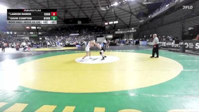 Boys 1A 138 lbs Cons. Semi - Landon Ramos, Castle Rock vs Gavin Compton, Mount Baker