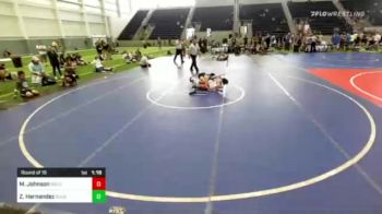 95 lbs Round Of 16 - Marques Johnson, Gold Rush vs Zaydrein Hernandez, Rough House