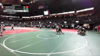 134 lbs Champ. Round 2 - Julian Coffee, Unattached vs Carson Lipps, PROA