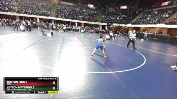 70 lbs 5th Place Match - Leyton Meyerholz, The Royal Wrestling Club vs Boston Frost, Iowa