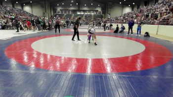 130 lbs 3rd Place - Kassidy Fulmer, Garage Grapplers Wrestling vs Jaelyn Sullens, Lumpkin County Wresting