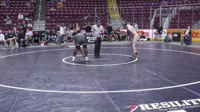 285 lbs Round Of 16 - Micky Trampe, Council Rock South vs Elijah Thompson, Bethlehem Catholic