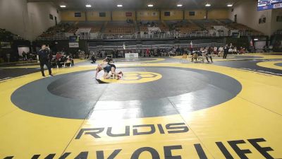 132 lbs Consi Of 8 #2 - Drew Roggie, St. Christopher's School vs Clayton Waltenbaugh, The Hill School