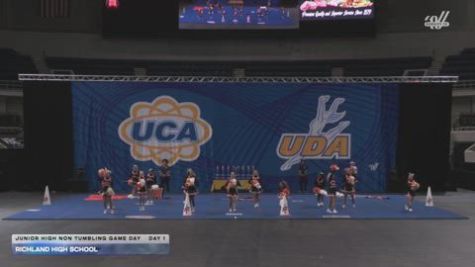 Richland High School [2026 Junior High Non Tumbling Game Day Day 1] 2026 UCA Space Center Regional