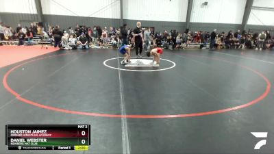 70 lbs Round 1 - Houston Jaimez, Prosser Wrestling Academy vs Daniel Webster, Newberg Mat Club