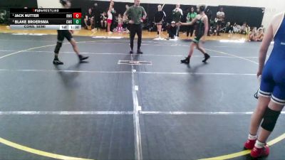 115/122 Cons. Semi - Jack Nutter, Reverence Wrestling Club vs Blake Broersma, Cobra Wrestling Club