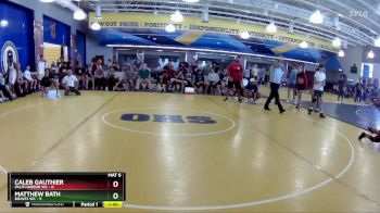 120 lbs Round 1 (8 Team) - Caleb Gauthier, Palm Harbor WC vs Matthew Bath, Braves WC