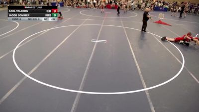 Elementary - 115 lbs Axel Valberg, Centennial vs Jacob Sommer, NRHEG