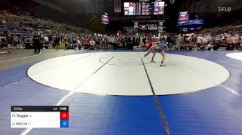 120 lbs Cons 16 #1 - Drew Roggie, Virginia vs Jacob Morris, Alaska