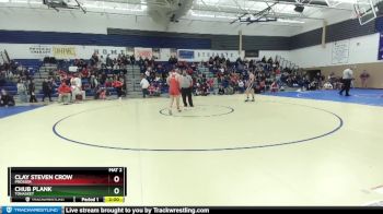 165 lbs Quarterfinal - Chub Plank, Tonasket vs Clay Steven Crow, Prosser