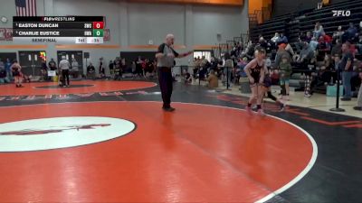 N-13 lbs Semifinal - Easton Duncan, Sabertooth Wrestling Club vs Charlie Eustice, Hawkeye Wrestling Academy
