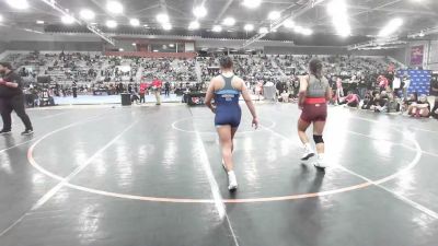 65 kg Cons. Rd Of 32 - Alexandra Lopez, Menlo Wrestling Club vs Maddie Menchaca, Warrior RTC