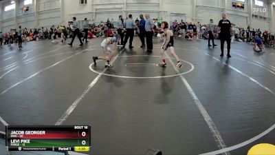 76 lbs Round 4 (10 Team) - Jacob Georger, DWA vs Levi Pike, FORGE