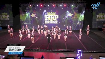 Alpha Cheer - Conquer [2025 L1 - U16 Day 1] 2025 Feel The Power