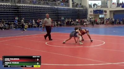 106 lbs Quarterfinal - Pierce Moran, Yale vs Jose Figueroa, Willard