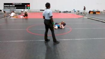 77 lbs Round 3 - Sophia Miller, Morris Fitness vs Josilyn Wisecup, Dayton Bandits