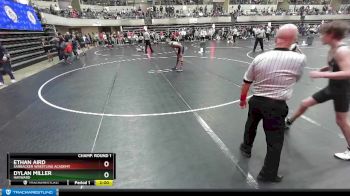 125 lbs Champ. Round 1 - Ethan Aird, Sarbacker Wrestling Academy vs Dylan Miller, Hayward