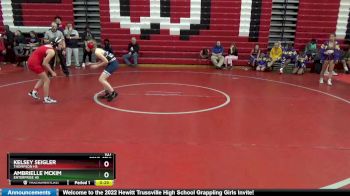 107 lbs Cons. Semi - Kelsey Seigler, Thompson HS vs Ambrielle Mckim, Enterprise HS