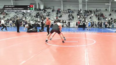 160 lbs Consi Of 64 #2 - Luke Kelley, MA vs Campbell Tufts-Piercy, NC
