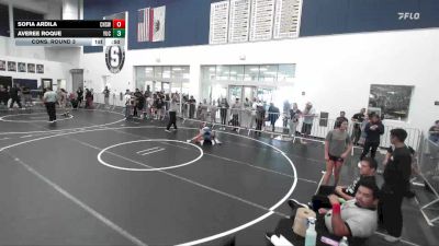 120 lbs Cons. Round 3 - Sofia Ardila, Chaparral High School Wrestlin vs Averee Roque, Yucaipa