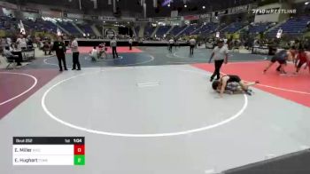 132 lbs Quarterfinal - Ezekiel Miller, Aatc vs Eddie Hughart, Team Kansas