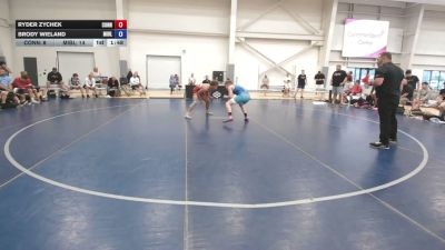 150 lbs Ryder Zychek, Connecticut vs Brody Wieland, Minnesota Blue