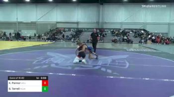 108 lbs Consolation - Kam Palmer, Well Trained vs Bryson Terrell, Roundtree Wrestling Academy