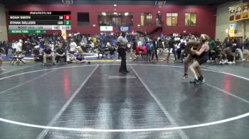 133 lbs Champ. Round 3 - Ethan Sellers, Life University vs Noah Smith, Montevallo