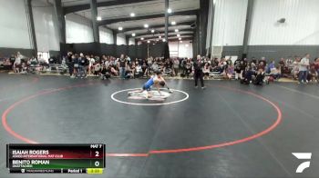 145 lbs Cons. Round 5 - Isaiah Rogers, Askeo International Mat Club vs Benito Roman, Unattached