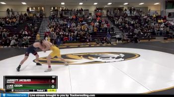 157 lbs Semifinal - Jarrett Jacques, Missouri vs Luke Odom, Illinois