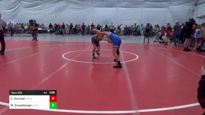 110 lbs Quarterfinal - Christopher Soutner, Manchester vs Maynard Snowberger, Duncansville