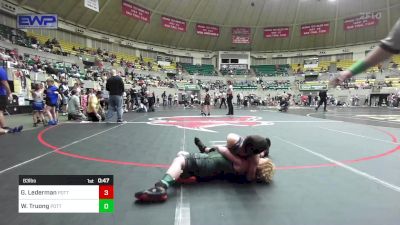 83 lbs Semifinal - Griffen Lederman, Pottsville Apache Youth Wrestling vs Wyatt Truong, Pottsville Apache Youth Wrestling