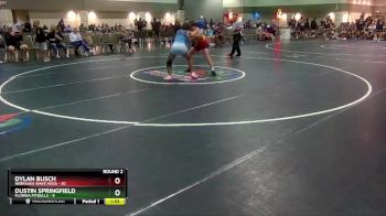 160 lbs Round 2 (16 Team) - Dylan Busch, Nebraska Wave Hogs vs Dustin Springfield, Florida Pitbulls