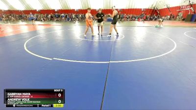 215 lbs Round 2 (6 Team) - Colton Christophersen, Pequot Lakes/Pine River Backus Roadcrew vs Ashton Lamb, IL Top Dawgs-ORANGE