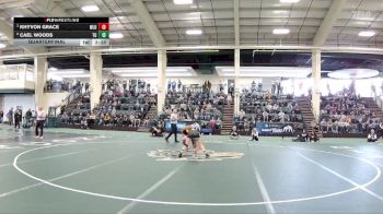 141 lbs Quarterfinal - Khyvon Grace, West Liberty vs Cael Woods, Tiffin