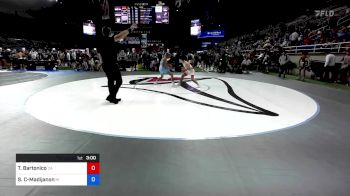 113 lbs Rnd Of 64 - Tanner Bartonico, California vs Styles Camp-Madijanon, Hawaii