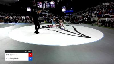 113 lbs Rnd Of 64 - Tanner Bartonico, California vs Styles Camp-Madijanon, Hawaii