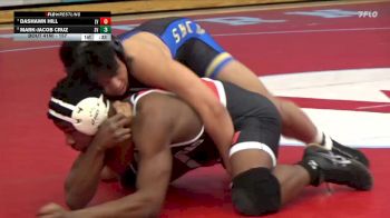 157 lbs Cons. Round 2 - Dashawn Hill, Las Vegas vs Mark-Jacob Cruz, Sierra Vista