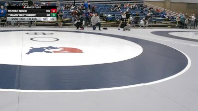 105 lbs Champ. Rd Of 16 - Hayden Nozie, Valiant Wrestling Club vs Davis Westendorf, Immortal Athletics WC