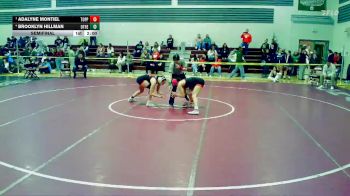 110 lbs Semifinal - Adalyne Montiel, Toppenish (Girls) vs Brooklyn Hillman, Othello (Girls)