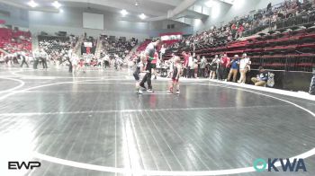 45 lbs Round Of 16 - Cole Carter, Hilldale Youth Wrestling Club vs Brooks Kilmer, Harrah