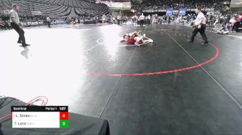 2A 170 lbs Semifinal - Logan Stolen, Ellensburg vs Tucker Land, W. F. West