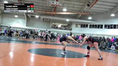 140 lbs Cons. Semi - Alanna Smith, Olentangy Orange vs Abbie Schmidt, Eaton High School